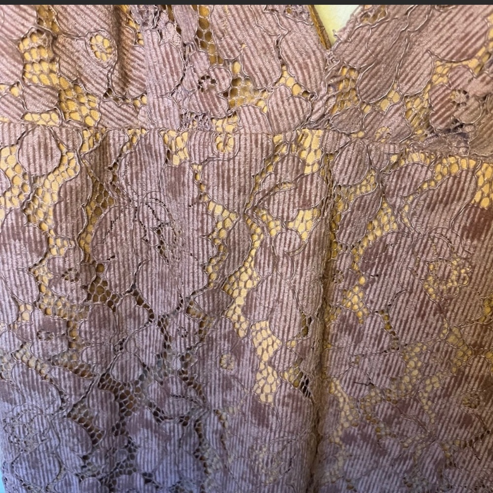 Free People Dangerous Love Lace Mini Dress in Lavender NWOT - Picture 2 of 4